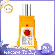 Outlet Tester for Grounding Products, Outlet Tester with GFCI, Electrical Receptacle Tester, Plug Te