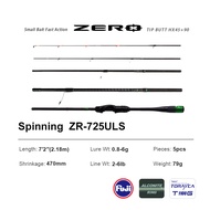 PURELURE ZERO Small Bait Light High Carbon Long Throwing Rod Rock Fishing Spinning Trout Rod BFS Fis