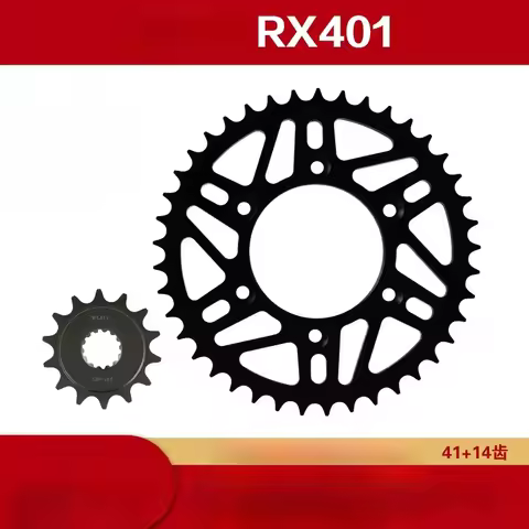 For ZongShen Cyclone RX401 SR400GY-2C SR 400GY-2C Rear Sprocket Chain Wheel Gear Big Small Chain Spr