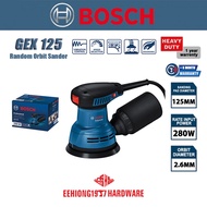 BOSCH GEX 125 Professional Corded Random Orbit Sander With Dust Bag variable speed control polisher 