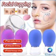 Elevia 1pc Glass Face Cupping Cup Face Lift Beauty Cupping Cup