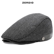 Middle-aged Men's Beret Hat, Branded Men's Beret Hat Gedison MN074