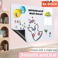 【SG Stock】Magnetic Whiteboard Wall Decal | Kids' Doodle Board | Office Chalkboard | Removable & Wall