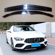 For BENZ W118 NEW CLA Body kit spoiler 2019-2020 C118 CLA200  220 300 ABS Rear lip rear spoiler fron