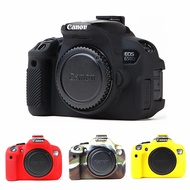 Silicone Armor Skin Case Body Cover Protector DSLR Camera Bag For Canon EOS 600D 650D 700D Kiss X5i 
