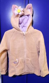 香港迪士尼樂園 Duffy and Friends 玲娜貝兒 Linabell  小狐狸 冬日 粉紅色 毛毛褸 毛毛絨 羊毛絨 搖粒絨 外套 褸 Jacket 童裝 小童 兒童 / 大人 成人  M/