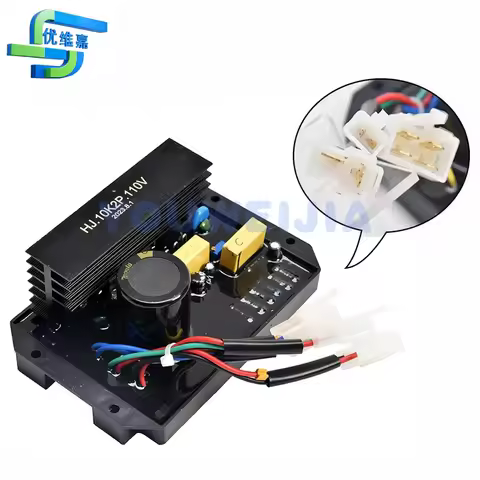 HJ.10K2P220 HJ.15K3P380 HJ.10K2P110 HJ.10K3P380 380V 3 Phase 8 Wires AVR 10KW 15KW for Kipor and Kam