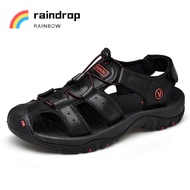พร้อมส่งมอบ✨รองเท้าแตะตีนตุ๊กแก รองเท้าลำลอง แบบสวม สำหรับกีฬาทางน้ำ ลุยน้ำ ชายหาด หนังแท้💦