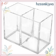 Clear Acrylic Makeup Brush Holder Pen Pencil Cup Holder Cosmetic Storage Case Desktop Stationery Org