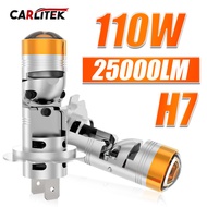 H18 H11 H7 1:1 9005 9006 9012 Car Headlight Bulbs Plug&Play Mini Projector Lens Turbo Led 6000K LHD