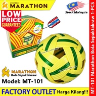 【MT-101】 Marathon Bola Sepak Takraw Ball Synthetic Sepak Takraw Training Ball Marathon Bola Takraw #