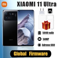 Xiaomi 11 Ultra ทั่วโลก95% รอม11อัลตร้า8GB 256GB 5G โทรศัพท์มือถือ Snapdragon 888 50MP กล้องสามตัว12