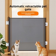 Cat Fence Cat Fence Cat Baffle Retractable Perforation-Free Pet Fence Indoor Household Anti-Running 