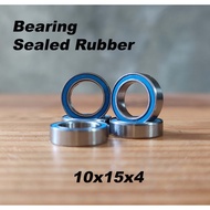 Ball Bearing Sealed Rubber 10x15x4 / 10x15x4mm for Axial SCX10 SCX10ii Freemen