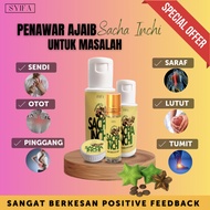 Minyak Sacha Inchi Massage Oil Angin Inci Original Herbanika Aromaterapi Saraf Sendi Otot Lumpuh Stroke Balm Roll On