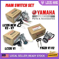 YAMAHA LC135 135LC V1 / LC135-NEW LC135 V2 V3 V4 V5 V6 / Y15 Y15ZR V1 V2 MAIN SWITCH SET KUNCI SET O
