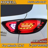 Car Accessories for Mazda CX-5 Taillights 2013-2017 CX5 Tail Light DRL+Brake+Turn Signal+Reversing+F