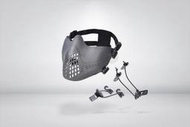 台南 武星級 羅賓漢 硬殼 護嘴 面罩 碳纖維 Carbon( 口罩半臉面罩重機腳踏車防毒面具防護罩頭套角色扮演生存遊戲