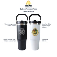TERMOS Tyso 900 Thermos Tumbler Stainless SteelML | Vacuum Flask Thermos Heat Resistant Custom Print