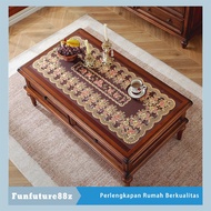 Sultan Motif Living Room Tablecloth PVC Oilproof Table Cover Waterproof Table Mat 45x90cm 50x100cm 6