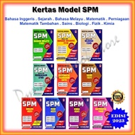 Buku Latihan : Kertas Model SPM 2023/24 - B.Inggeris / B.Melayu / Matematik / Sains / Matematik Tamb