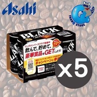 ASAHI Wonda Black 黑咖啡 (香氣濃郁) 6P 185ml x 6罐裝 x 5 [原箱優惠]