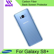 Back Screen Protector Carbon Fibre for Samsung Galaxy S8 Plus