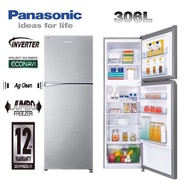 Panasonic 306L 2 Door Inverter Refrigerator | NR-BL342VSMY, NR-BL342VS (Fridge,Peti Sejuk,Peti Ais,电冰箱)