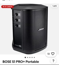 Bose S1 Pro+ Portable PA System