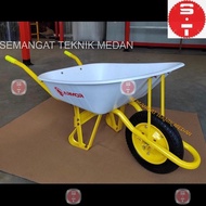 GEROBAK SORONGAN PASIR COR PVC FIBER PUTIH ARMOR