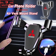Mitsubishi Car Air Vent GPS Navigation Mount Strong Clip Car Phone Holder For Xpander Triton Lancer 