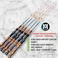 Shrimp rod shrimp fishing rod/ flexible shrimp rod/ custom rod