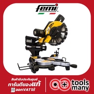 เลื่อยตัดองศาสไลด์12" FEMI รุ่น TR1030DB (แถมฟรี ใบเลื่อยวงเดือน 12*40T)