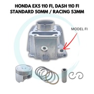 MOTORCYCLE HONDA DASH 110 FI EX5 110 FI CYLINDER BLOCK KIT STANDARD 50MM / RACING 53MM TAIWAN