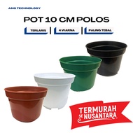 Pot Bunga ANG Hitam 10 cm Pot Tanaman Termurah se-Indonesia 8 10 12 15