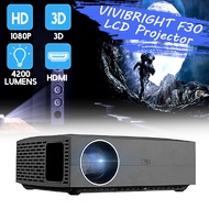 VIVIBRIGHT F30 4K HD Projector LCD 1080P 3D EU WIFI FHD Mini Portable Projector 4200 Lumens 1920x1080P Home Theater New