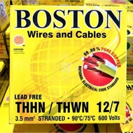 THHN / THWN Boston Stranded Wire 3.5Mm² #12/7 (150Meters) 12/7 3.5Mm Boston Thhn Wire