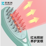 EMS Micro-Current rf rf Hair Comb Head Massage Guide Comb Scalp Medicine Device Electric Massage Com
