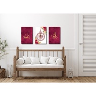 FRAME DECO JAM DINDING MODERN MINIMALIS (12X18 INCH)