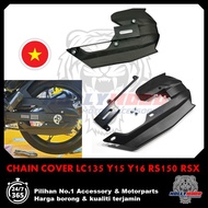 [Shopee Choice] Y15 Y16 LC135 CHAIN COVER RANTAI ORIGINAL 100% 🇻🇳 YAMAHA VIETNAM + BRACKET PNP HONDA