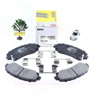 Birkens IBP-M02 Front Brake Pads DMAX 13-21 MUX 13-21 Colorado 11-22