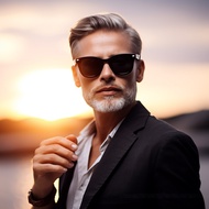 Poca Sunglasses แว่นตากันแดด Polarized AntiUV400 100% รุ่น Black Athena Logo 2140 NG แถมฟรี Poca Sun