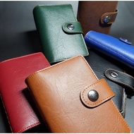 Button Card Holder Business Credit Etc.