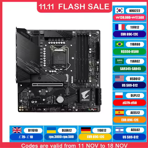 For B560M AORUS ELITE Motherboards LGA 1200 DDR4 128GB M-ATX For Intel B560 Desktop Mainboard M.2 SA