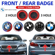 BMW GROUP 1Pc 82MM 2/3Hole Car Front Hood Logo Emblem Bonnet Badge For BMW E36 E39 E40 E46 E90 E64 E