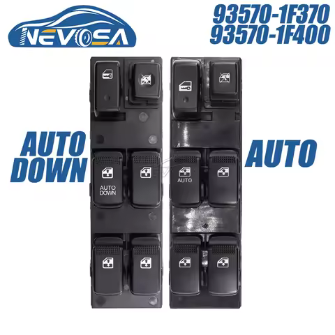 NEVOSA 93570-1F400 93570-1F370 Left Driver Side Power Window Lifter Switch For Kia Sportage 2004 200