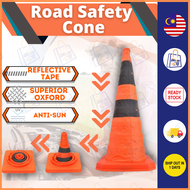 Portable Safety Cone Reflective Flexible Collapsible Safety Cone Light Road Cone Kon Keselamatan Jal