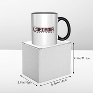 Georgia Bulldogs (2) Mug Creative Coffee Cup Couple Simple Ceramic Unique Trendy Ceramic Drinking Cu