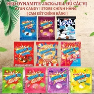 [FULL FLAVOR EXPRESS] Dynamite Chews Candy 3-Piece Chewing Candy (112.5g Pack) - Dynamite Chocolate 