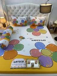 THUN LATICO - BỘ GA SIÊU LẠNH LỤA - THÁI LAN CAO CẤP MỚI (ÔM KHOÁ KÉO)